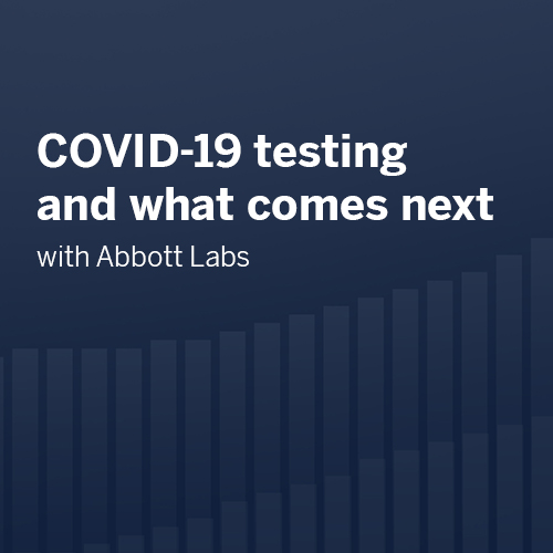瀏覽至 資料如何傳達 COVID-19 檢測的資訊：與 Abbott Labs 對話
