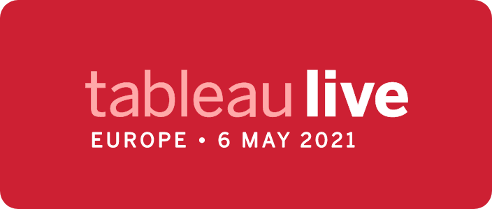 Tableau Live Europe - 6 May 2021