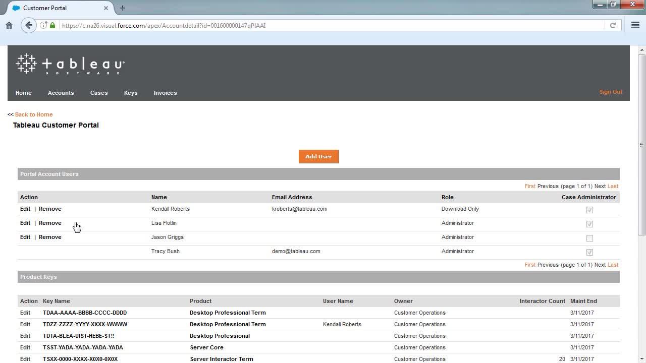 Screenshot from Adding and Managing Portal Users video