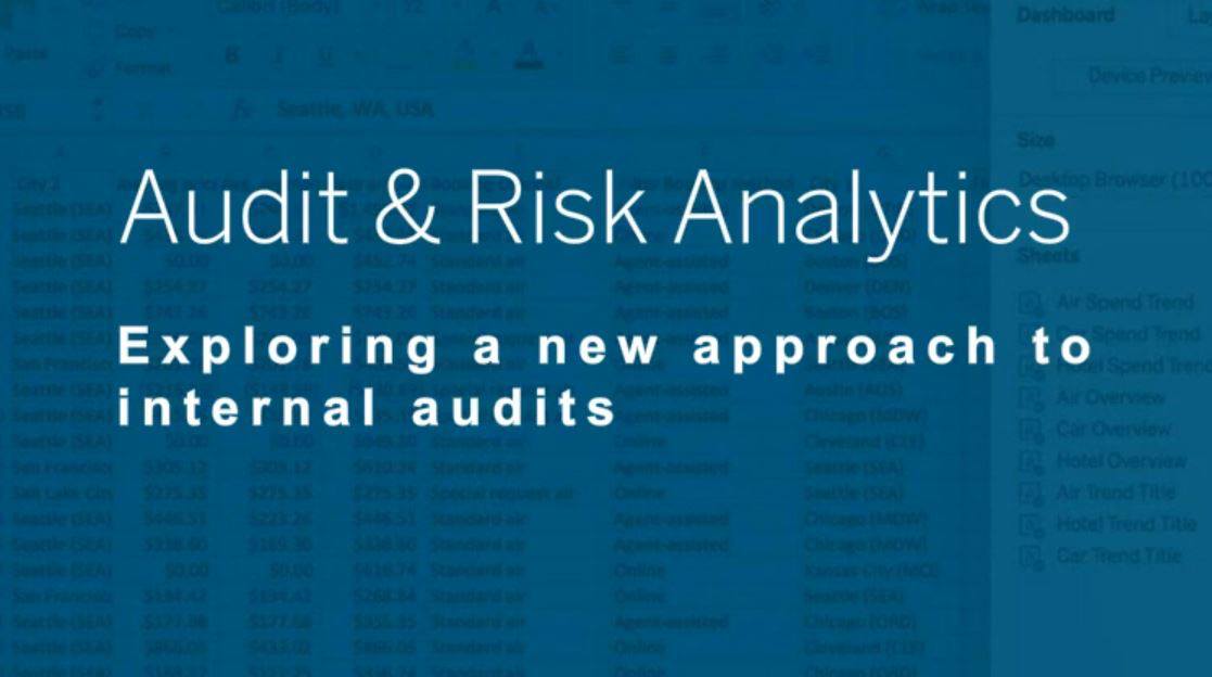 Passa a Perform faster and more impactful internal audits with Tableau