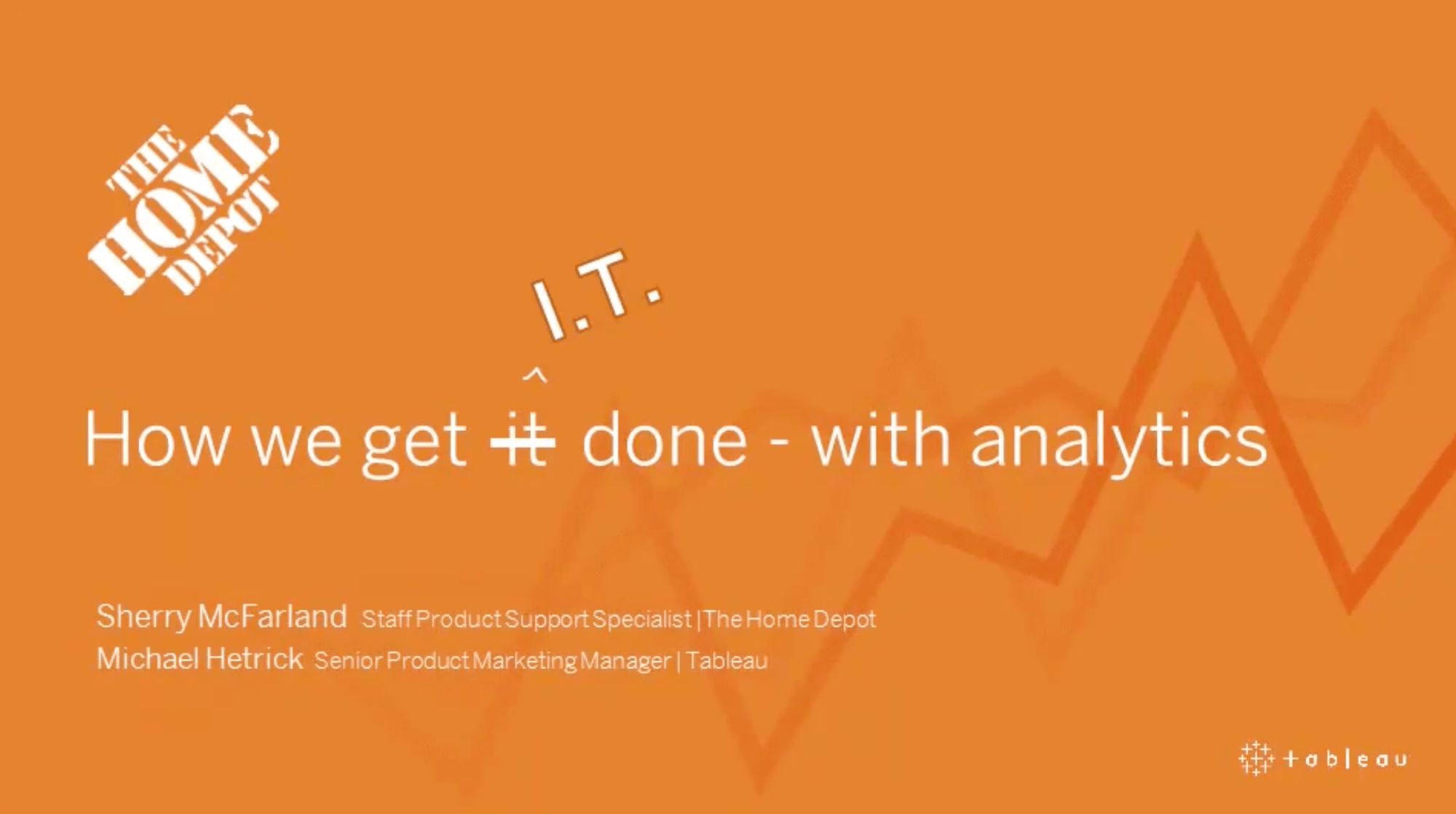 Ir a The Home Depot: How we get IT done – with analytics (The Home Depot: Cómo usamos el análisis para desarrollar la TI)