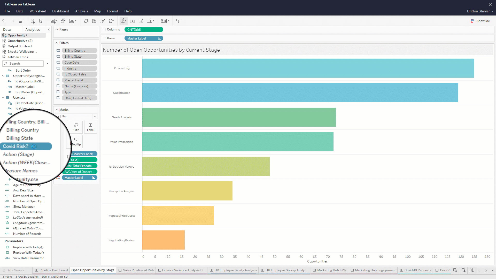 Passa a Watch: See how Tableau analyzed its pipeline