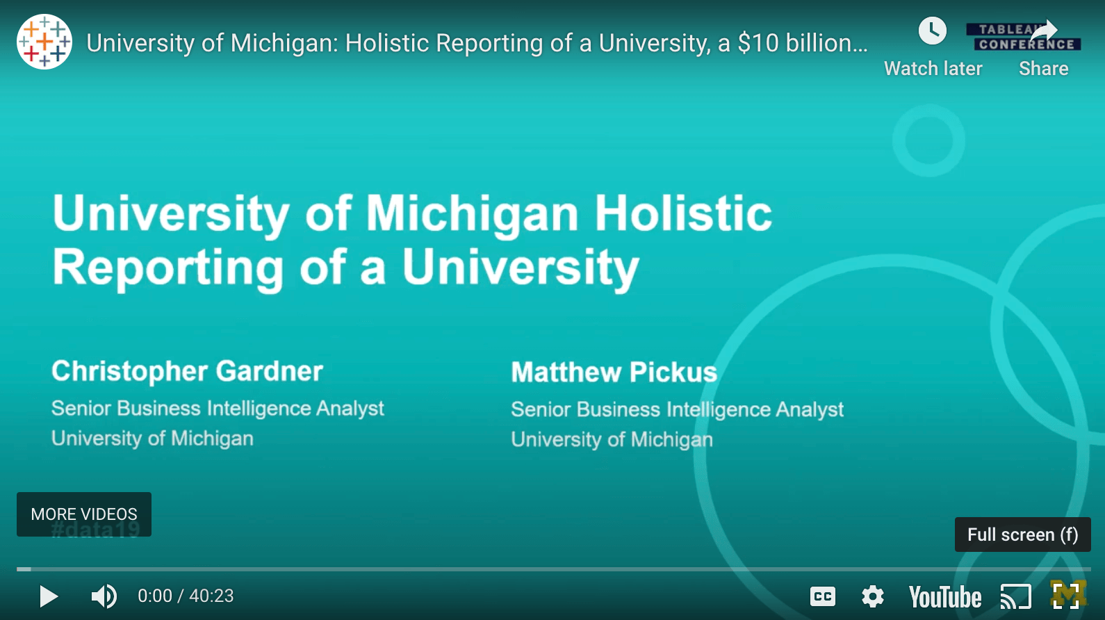 Navigate to University of Michigan: Holistic Reporting of a University, a $10 Billion Dollar Business, and a Small City
